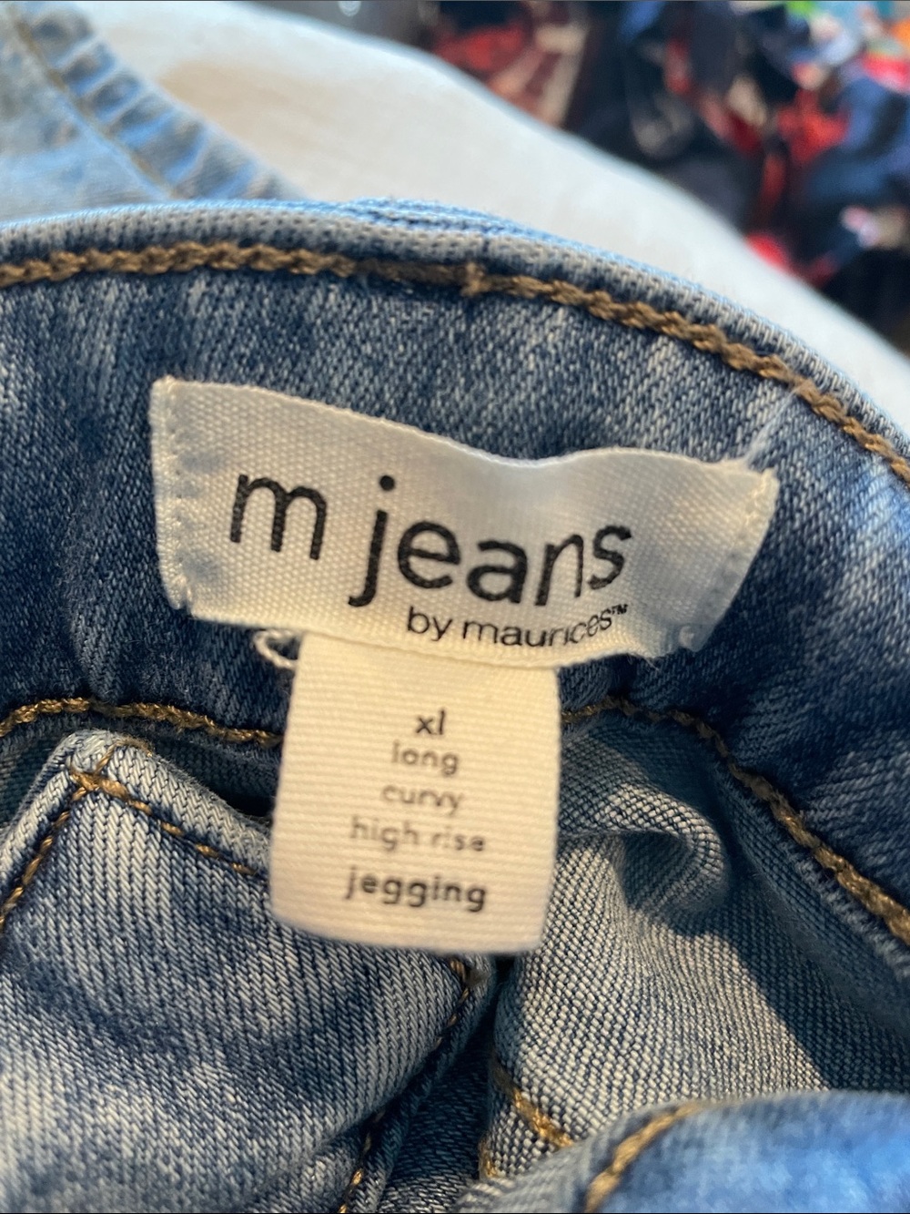 m jeans by maurices Light Blue Jeggings